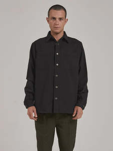 Thrills: Control Overshirt - Black