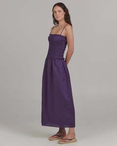 Amanda Maxi Dress -  Deep Purple