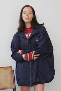 Bentley Windbreaker - Washed Navy