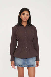 Ada Shirt - Chestnut