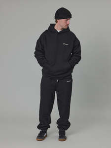 Sweatshirts Hoodies: J A fisherman South Hood - Black