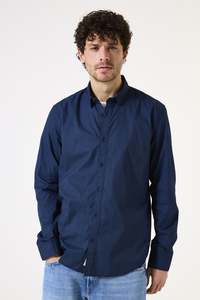LS Shirt - Deep Blue