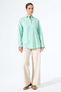 Mint Stripe Shirt
