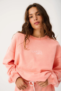 Nina Sweatshirt - coral