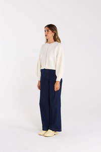 Flourish Cardigan - Milky Bar