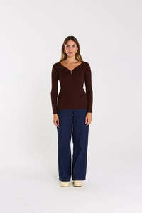 Loop Long Sleeve - Chocolate