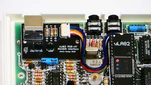 vLA82S+ Spectrum ULA Replacement with RGB interface and AY Emulator - miniDIN interface