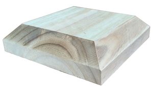 Durable H3.2 Fence Post Caps - Rot & Insect Resistant