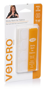Film Industry: Sticky back for fabrics 16 sets Oval coins 25mm x 19mm