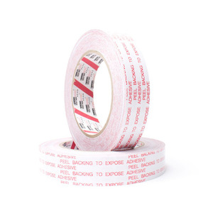 Products: Double sided clear tape 6 mm wide to 300 mm wide