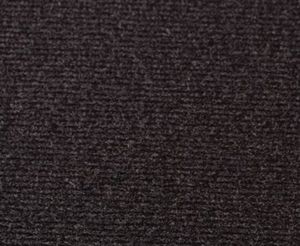 Stretchy Low Profile Black Loop fabric