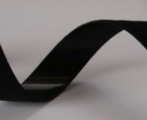 19 mm Black Qwik-Ties Continuous tape