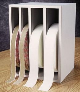 Hook and Loop Tape Organizer Rack