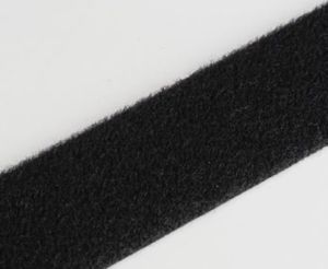 25 mm x 50 yds Black Handsoft