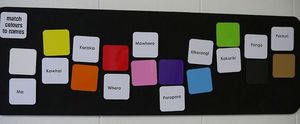 “Hooky Loopy” Match Colours to Names in Maori Language – Complete Set