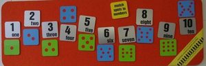 “Hooky Loopy” Match Spots to Numbers in English – Complete set
