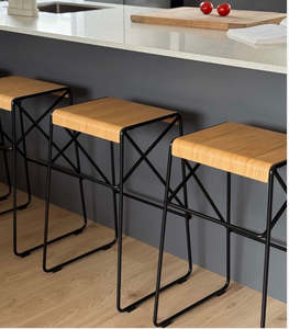 Furniture: Ico Traders Karori Stool - Black