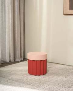 Harry Stool - Rusty Red/Pink