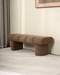 Lune Bench Seat - Dusty Seed