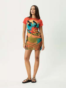Apocalypso - Recycled Sheer Mini Dress