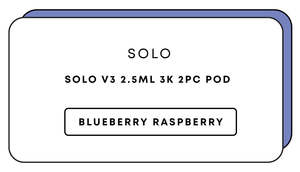 Solo V3 2.5mL 3k 2pc Pod
