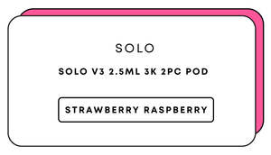 Solo V3 2.5mL 3k 2pc Pod