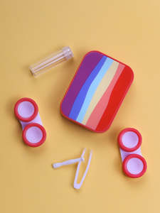 Contact Lens Case - Colour Wave
