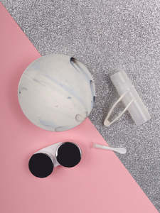 Contact Lens Case - Marble Look