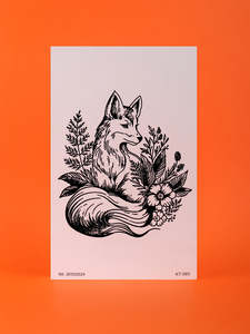 Temporary Tattoos: Semi Permanent Tattoo - Large Single