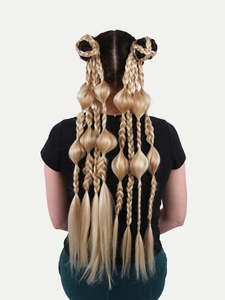 Synthetic Pre-Braided Festival Hair