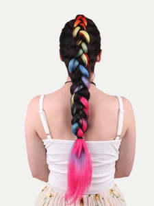 Synthetic DIY Jumbo Festival Hair Braid