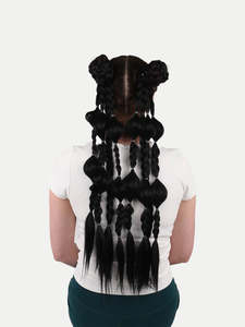 Synthetic Pre-Braided Festival Hair