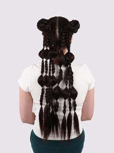 Synthetic Pre-Braided Festival Hair