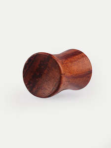 Piercing Jewellery Plugs Tunnels: Hand Carved Sappan Wood Plug