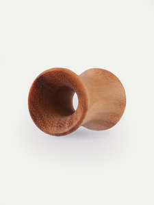 Piercing Jewellery Plugs Tunnels: Hand Carved Olive Wood Tunnel