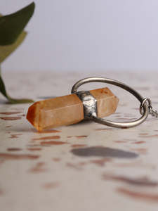 Crystals Necklaces: Double Point Citrine Pendant