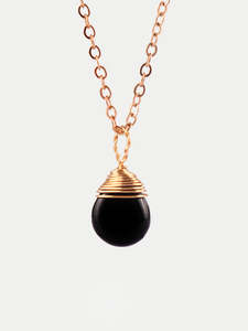 Drop Shape Gem Pendant