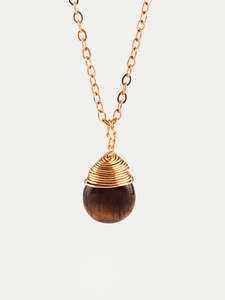 Drop Shape Gem Pendant