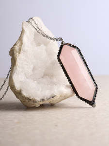 Solder Double Point Pendant