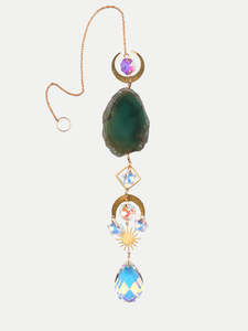 Gold Accent Suncatcher