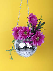 Disco Ball Planter - 6 inch