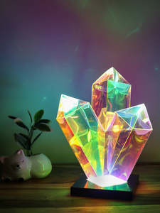Decor: Iridescent Lamp
