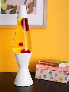 Liquid Lamp White / Yellow / Red