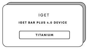 Pod Vape Devices: IGET Bar Plus 4.0 Device