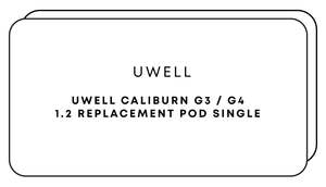 Uwell Caliburn G3 / G4 1.2 Replacement Pod Single