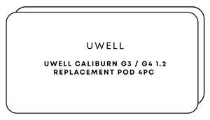 Uwell Caliburn G3 / G4 1.2 Replacement Pod 4pc