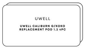 Refillable Pods: Uwell Caliburn/Koko 1.2 Pod Single