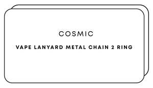Vape Lanyard Metal Chain 2 Ring