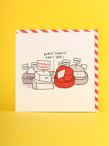 Greeting Cards: Card - Immature Cheese