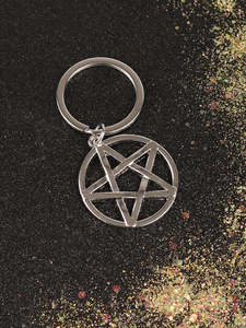 Keychains: Pentagram Keyring